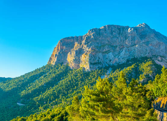 Tramuntana Mountains in Majorca, Balearic Islands