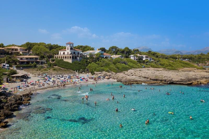 Alcudia Beach in Majorca