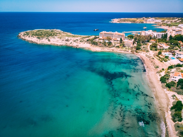 Coral Bay Beach in Cyprus